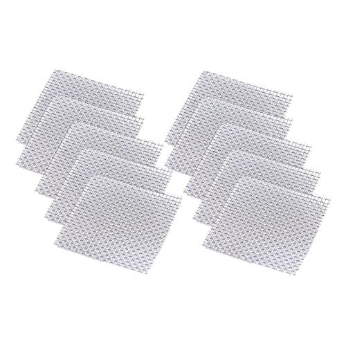10Pcs Fish Tank Wire Mesh Pad 8x8cm Aquarium Decoration Plants Fixing Holder