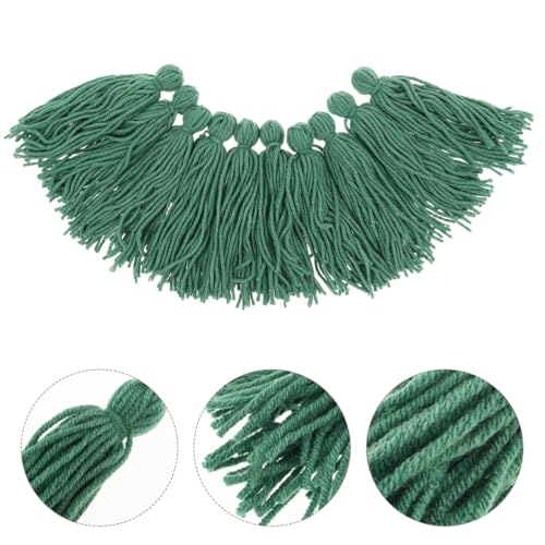 Garneck 10Pcs Fish Breeding Spawning Mops Aquarium Decor Shrimp Shelter Fish Tank Ornaments Breeding Grass for Hatchery