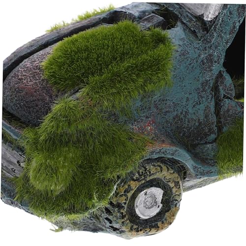 iplusmile Fish Tank Landscaping Car Decor Ornament Aquarium Landscaping Fish Landscape Accessories Aquarium Adornment Aquarium Landscape Fish Tank Habitat Vegetable Crafts