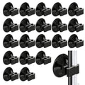 20 Pcs Aquarium Suction Cup Clip Professional Fish Tank Suctions Cup Clips, Small Suction Cups for Fish Tank Oxygen Tube Hose, Heating Rod Holders Clamps Aquarium Air Pump Accessories