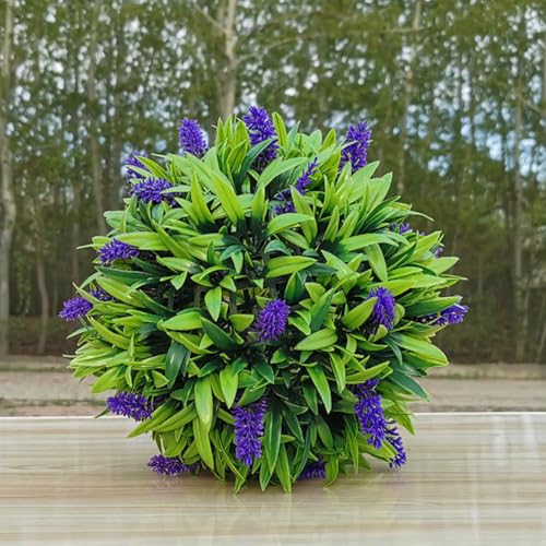 Topiary Ball Frame Set of 2, 6 Sizes Plastic Plant Support Cage, Artificial Grass Ball Frame for DIY Flower Arrangement, Boxwood Moss Ball Holder for Wedding Home Garden Decoration (20cm/8inch) - size: 20cm/8inch