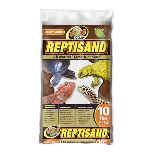 Zoo Med ReptiSand®, 10 Pounds, Desert White - size: 10 lb