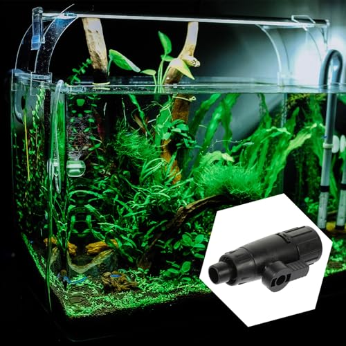 Kisangel Aquarium Hose Valves Fish Tank Filter Water Changer Valve 12mm Soft Tube Connector for Aquarium Accessories Fish Tank Supply