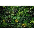 Vertical Garden Aquarium Background Lush Green Tropical Leaves Terrarium Background Living Wall Tropical Green Plants Fish Tank Background Natural Green Leaves Reptile Habitat Background 24x12in - color: Grass Green, size: 24(W)x12(H)in
