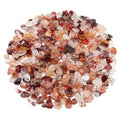 0.96LB Crushed Quartz Pebbles Fish Tank Gravel Succulent Rocks Aquarium Decorative Vase Filler Natural Stones Tumbled Polished Bulk - Crystal Pebbles - color: Crystal Pebbles