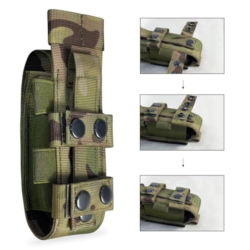 Upgrade 1000D Laser Cut Molle Tourniquet Holder, Heavy Duty Tactical Molle Tourniquet Pouch Holder - color: SET-SIMPLECP