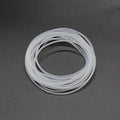 Silicone Tubing, 1mm ID x 2mm OD, 16.4ft (5m) Length, Flexible Silicone Rubber Tube Water Air Hose Pipe for Pump Transfer Transparent - size: 1mm ID x 2mm OD