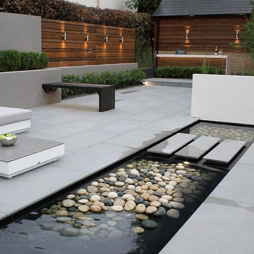 20 lbs Rocks for Outdoor Landscaping, 3"-4" Aquarium Rocks for Fish Tank, Natural Decorative Garden Stone for Plants, Flower Pots, Vase, Walkways, Yard - color: Mixed, size: 20 lbs, 3-4 Inch