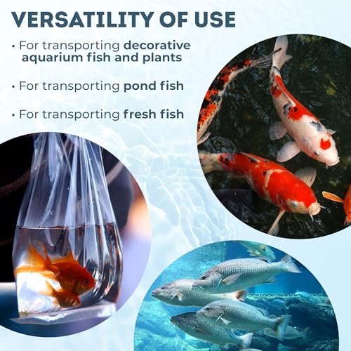 APQ Supply Clear Plastic Fish Bags, 6 x 12 Inch, 2 Mil Poly Bags, Pack of 1000, Unprinted Clear Poly Bag for Aquarium Species Transfer and Transport - style: 6" X 12" / 2 Mil / 1000 Pack