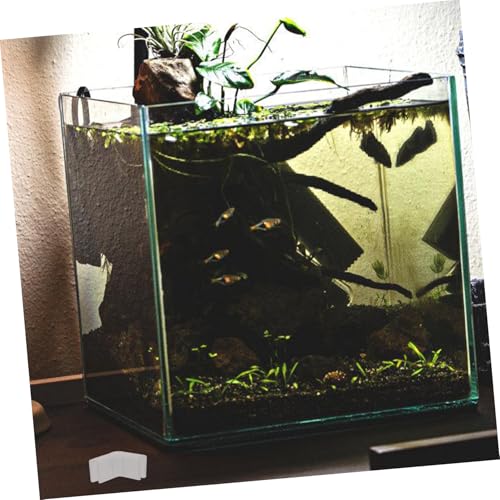 Yardwe 10Pcs Transparent Aquarium Corner Guards Durable Edge Protectors for Fish Tanks Furniture Safety Versatile Indoor Corner Bumpers for Unobstructed Views