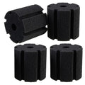 AQUANEAT Aquarium Sponge Filter Replacement, Fish Tank Foam Replacement,4 Packs (Large up to 60Gal) - size: Large up to 60Gal