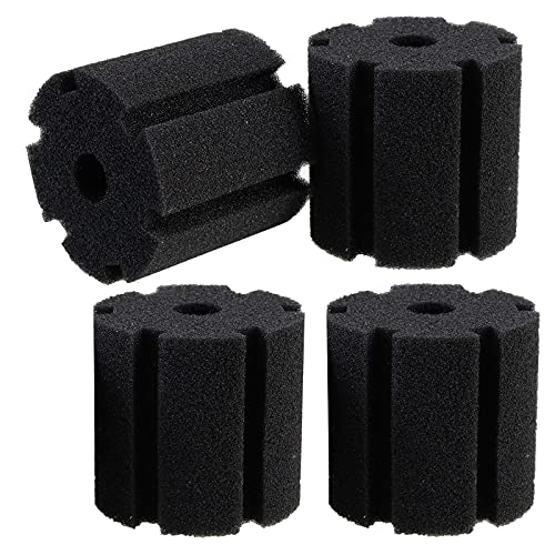 AQUANEAT Aquarium Sponge Filter Replacement, Fish Tank Foam Replacement,4 Packs (Large up to 60Gal) - size: Large up to 60Gal