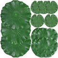 12 Pieces Realistic Lily Pads Leaves, Artificial Floating Foam Lotus Leaves, Water Lily Pads Artificial Foliage Pond Decor for Pond Pool Aquarium Decoration