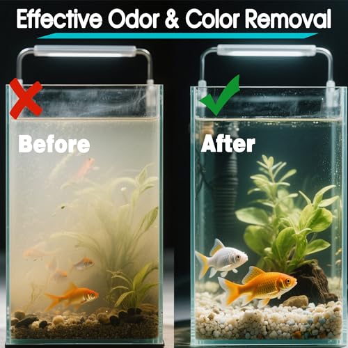 xcivi 9PCS Accessories Compatible with Marineland Magnum ML90770 Canister Filters, Media Filter Bags Activated Carbon, Polishing Internal Canister Filter for MarineLand Magnum Micron Cartridge PA0140