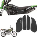 For 2026 2025 KLX 230 S M KLX230S KLX230SM 2022 2023 2024 2025 2026 motorcycle tank pad Fuel tank sticker accessories fuel tank pad anti-slip side fuel tank pad knee pad grip pad - color: KLX230SM black