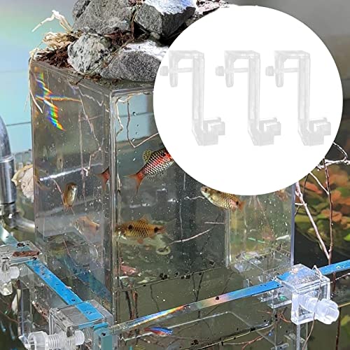 3Pcs Negative Pressure Fish Tank Bracket Fish Tank Accessories Clear Fish Tank Water Level Maintenance Fish Breeding Box Aquarium Accessory, A 10cm
