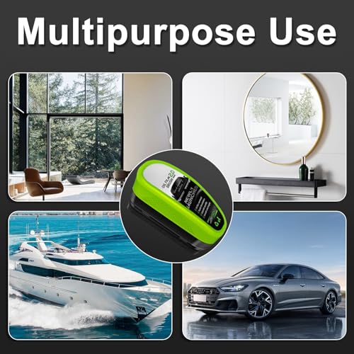 2PCS Automotive Oil Film Cleaning Brush, 2026 Upgrade 2.0 Oil Film Remover Improves Clarity and Visibility for Car Windows, 150ml Universal Windshield Cleaning Brush for All Glass Surfaces