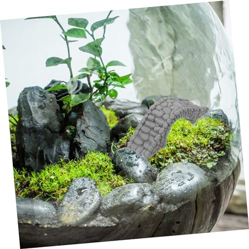 DECHOUS 2pcs Micro Landscape Stone Bridge Fish Tank Decor Fish Tank Ornaments Retro Decor Dollhouse Bridge Mini Garden Figurines Aquarium Model Miniature Figurine Stone