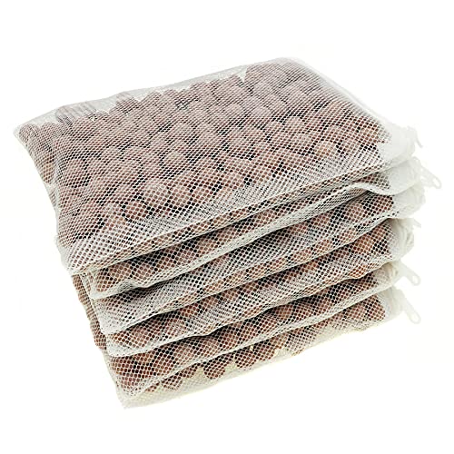 ALEGI 6 lbs Aquarium Ceramic Bio Filter Media Sphere for Freshwater Aquarium and Marine Fish Tank Sump, Canister Filter, Koi Ponds - size: 6 lbs