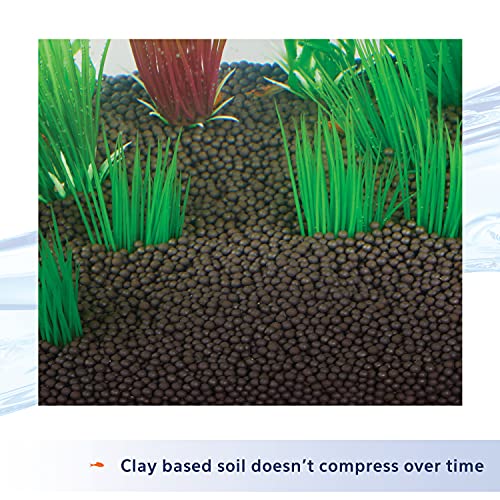 Aqueon Plant and Shrimp Aquarium Substrate, Aqua Soil for Fish Tanks, 5 Pounds (Pack of 8) - size: 5 Pounds (Pack of 8)