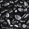 5lbs Natural River Rocks, High-Polished Pebbles for Plants Garden, 1-2 inch Decorative Black Stones, Ideal for Fish Tank, Vases, Crafting, Home Decor and Garden Landscaping Rocks,Black - size: 5 Pounds, style: Black