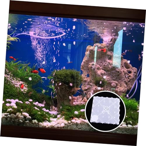 Abaodam 10Pcs Aquarium Bottom Plates Versatile Isolation Divider System for Fish Tanks Efficient Water Permeability for Breeding Fish Aquarium