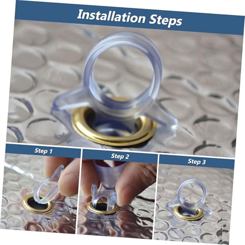 Totority 12-Pack 45mm Clear PVC Suction Cups with Pull Ring – Strong Vacuum Hold for Aquarium Heaters & Decorations, Secure Glass Mount for Fish Tanks