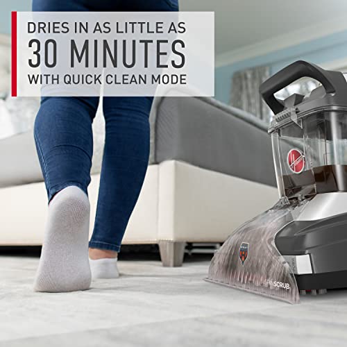 Hoover Powerscrub XL Pet Carpet Cleaner Machine, Upright Shampooer, FH68050, Black - style: PowerScrub XL