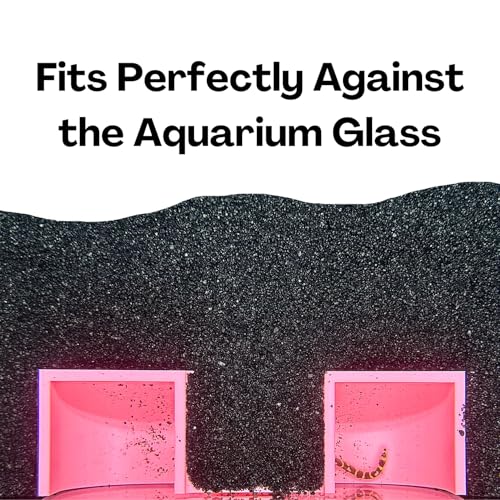 Underground Tunnel Hideout Cave | Aquarium Hide for Small Fish & Shrimp | Viewing Betta Fish Rest Hammock Enrichment Toy | Tank Accessories Decorations Toys Decor (Pink) - color: Pink