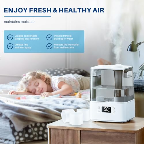 30 Pack Top Fill Humidifier Filter Replacement for LEVOIT Classic160, Dual150, Dual200S, Classic300(S), LV600S, OasisMist 450S, Superior6000S Series Humidifiers to Improve Humidification - color: Humidifier Filters -30 Pack