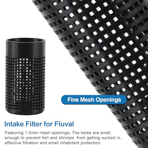 Aquarium Filter Intake Guard, Aquarium Intake Guard Fits for AquaClear 70/110 Models, Intake Filter Fish Safe Filter Cover Aquarium Filter Accessories