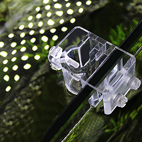 Fdit Acrylic Fish Tank Water Filter Mount Hose Tube Fixing Clip Aquarium Water Pipe Holder Tube Hanger