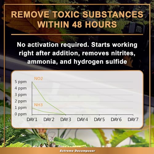 AZOOPLUS BIO XD Extreme Decomposer Nitrifying Bacteria for Freshwater and Saltwater Fish Tank 16.9 Ounces - size: 16.9 oz