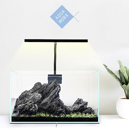 Aqua Worx EOS LED Aquarium Light - Adjustable Gooseneck With 7-Mode RGB Settings - Ideal for Planted Tanks, Fish Tanks, Nano Aquariums - N7 RGB - color: N7 RGB