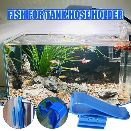 Aquarium Hose Holder | Fish Tank Water Pipe Mounting Clip | Fish Tank Water Pipe Fix Holder for Home Fishes Tanks, Aquarium, Turtle Tanks