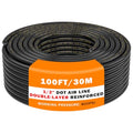 CheeMuii 100 FT 1/2" Double Layer DOT Air Line Premium PA12 Nylon 1/2 Pneumatic Tubing SAE J844 DOT Air Hose 31 Meter 1/2 Inch OD Pneumatic Air Tubing Pipe Hose Line - size: 1/2"OD-100FT-Double Layer