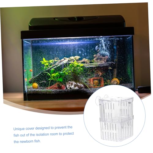 3pcs Fish Breeding Box Aquarium Breeder Box for Small Tanks Fish Acclimation Hatching