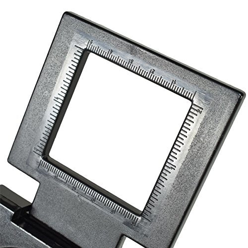 AB Tools-Toolzone Folding Foldable Magnifying Magnifier Glass Reading Aid Optical Lens and Stand