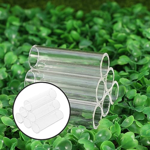UKCOCO 6holes Acrylic Shrimp House Tubes Shelter for Aquatic Pets Provides Secure Hiding Spots Fish Tanks for Breeding and Resting Aquarium Decoration