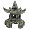 FOMIYES 1pc Gazebo Shrimp House Zen Garden Accessory Desktop Decor Aquarium Breeding Cave Shrimp Hide Cave Meditation Decoration Betta Fish Tank Terrarium Plant Decor Resin Japan Miniature