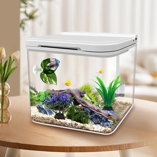 Moonorange Betta Hammock, 3 Pack Betta Fish Leaf Pad and Small Aquarium Artificial Plants, Natural Habitat for Betta Spawning Grounds, Fish Tank Decorations.(3pcs/ABC) - color: 3pcs/Abc