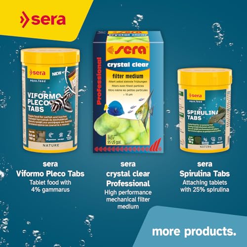 Sera Catfish Chips Nature 3.4oz/0.21lbs | Premium Fish Food for Ancistrus & Plecos | High Fiber | No Dyes & Preservatives | Supports Digestion & Promotes Healthy Growth | Ideal for Bottom Feeders - size: 3.3 Ounce (Pack of 1)