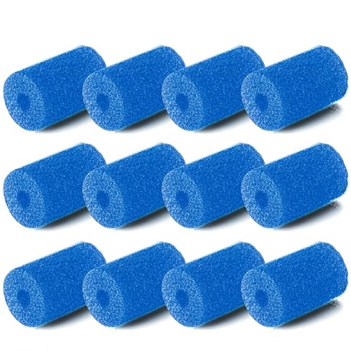 for Polaris Pool Cleaner Parts, 12 Pack Sweep Hose Tail Scrubbers Replacement for Sweep Pool Cleaner Fits Polaris 180 280 360 380 480 3900(Blue) - color: Blue-12 Pack