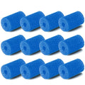 for Polaris Pool Cleaner Parts, 12 Pack Sweep Hose Tail Scrubbers Replacement for Sweep Pool Cleaner Fits Polaris 180 280 360 380 480 3900(Blue) - color: Blue-12 Pack