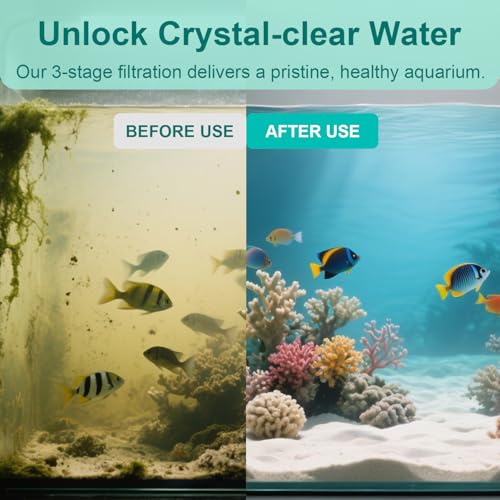 17-Set Filter Media Kit Replacement for Seachem Tidal 75 Gallon (300 Liters) Large Aquarium Fish Tank Filter, Comprising: Ceramic Rings, Blue Foam Filters, Carbon Sponge Filters, 1 Brush and Mesh Bags