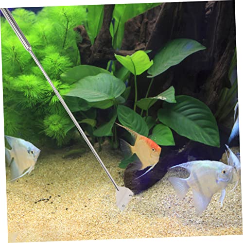 Sosoport Aquascaping Tools Set for Fish Tank Maintenance Tweezers Scissors Algae Scraper Efficient Aquarium Cleaning Kit for Tanks
