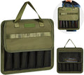 Fishing Jig Bag Large Lures Bags Saltwater & Freshwater,Slow Pitch Jigs Storage Bag Suitable For Max 10inch Jigs,Heavy Duty Offshore Fishing Jigs Lead Bag For Men Gifts Waterproof Army Green