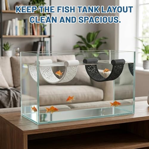 2PCS Betta Hammock, Betta Hideout, Betta Fish Hammock for Aquarium Small Animal Hiding