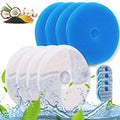 Cat Water Fountain Filters - 4PCS Activated Professional Removable Circle Reusable Fountain Carbon Filter Drink Fountain Filter