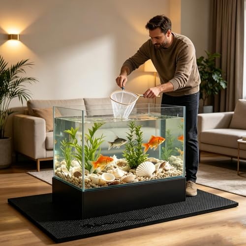 Aquarium Mat for Under Tank - Waterproof Protective Foam Non-Slip,Under Water Tank Leveling Mat,for Turtle Betta Reef Vase Flower Pot Appliances Furniture Saltwater - color: 120×50cm